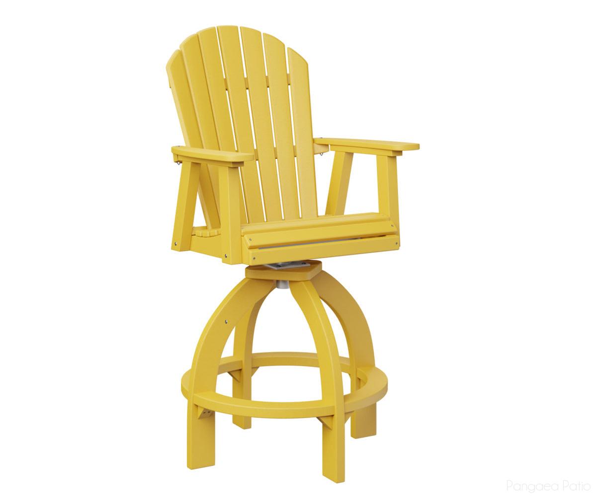 BGESXTC2139SY-Berlin Gardens-Comfo-Back Swivel 30" XT Chair-Sunburst Yellow BG-Pangaea Patio
