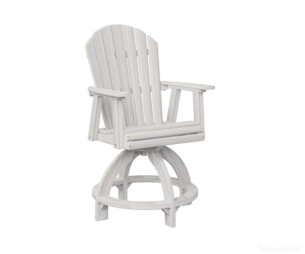 BGESCC2131SS-Berlin Gardens-Comfo-Back Swivel Counter Chair-Seashell BG-Pangaea Patio