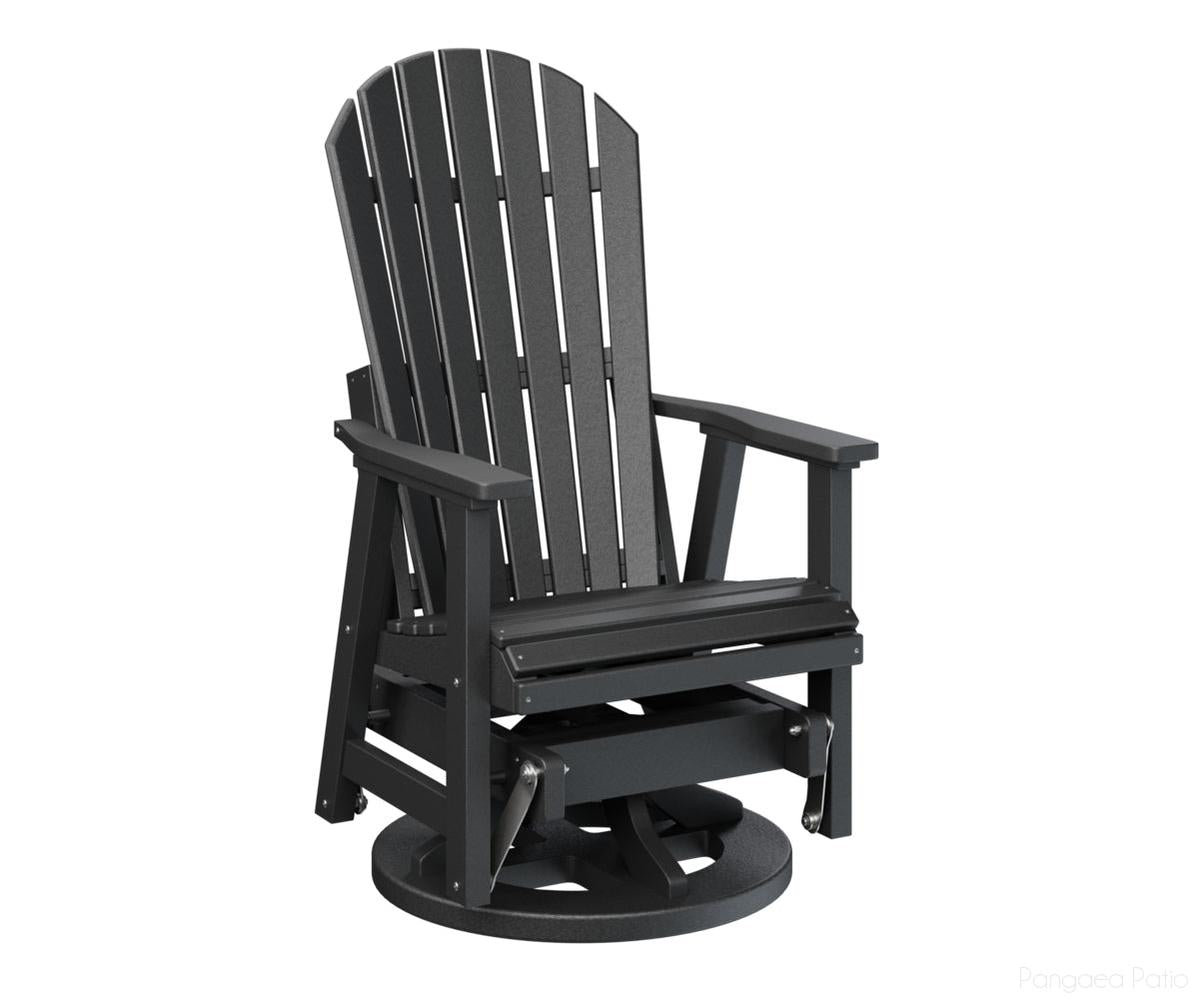 BGPCSG2644B-Berlin Gardens-Comfo-Back Swivel Glider-Black BG-Pangaea Patio