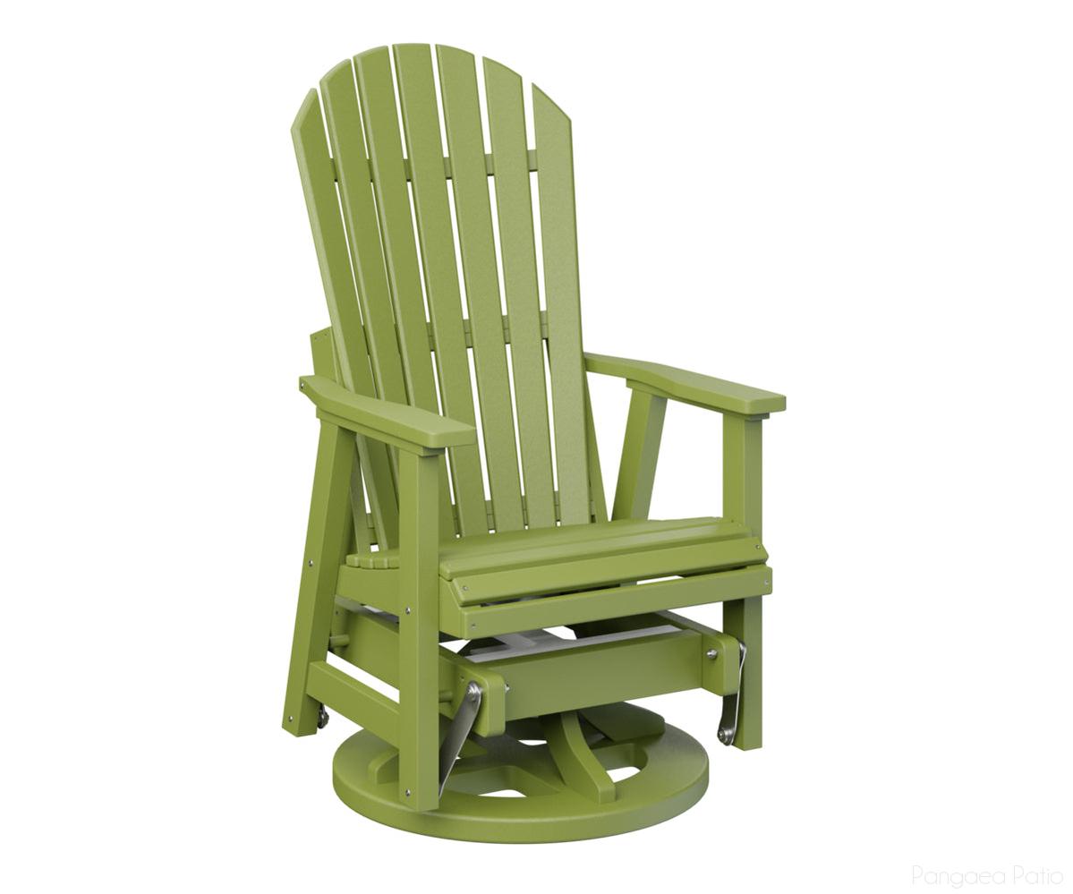 BGPCSG2644KG-Berlin Gardens-Comfo-Back Swivel Glider-Kiwi Green BG-Pangaea Patio