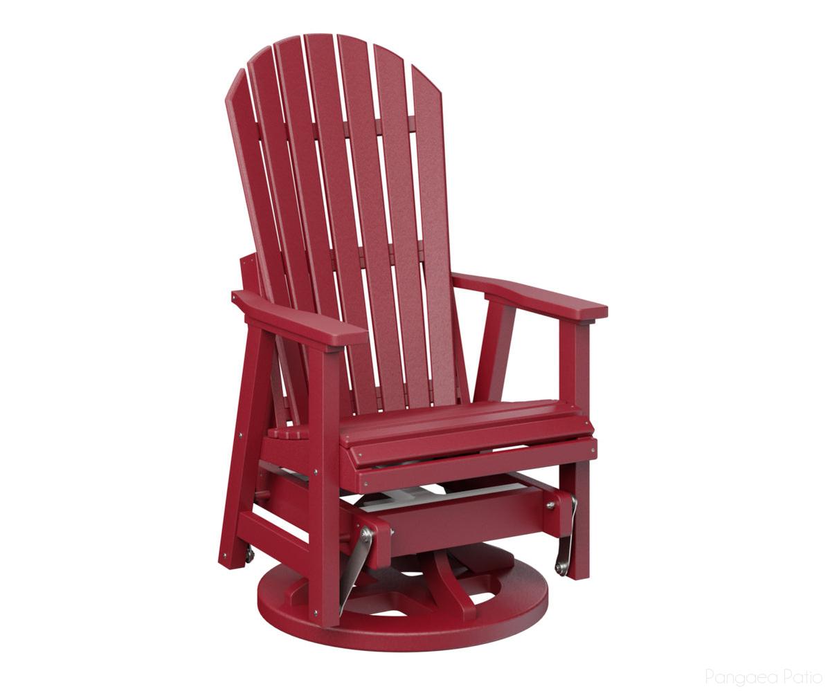 BGPCSG2644SR-Berlin Gardens-Comfo-Back Swivel Glider-Scarlet Red BG-Pangaea Patio