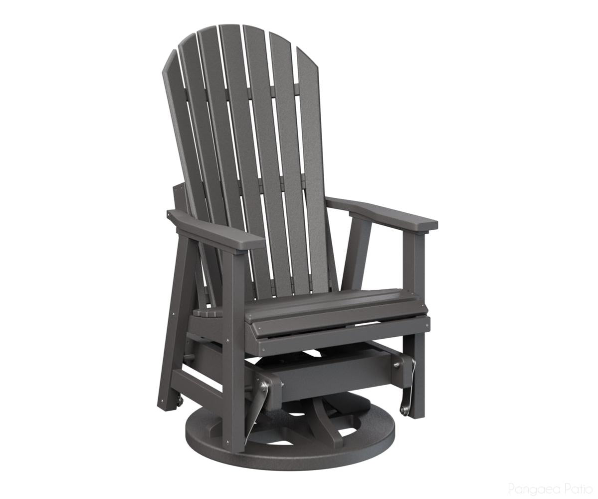 BGPCSG2644SG-Berlin Gardens-Comfo-Back Swivel Glider-Smoke Gray BG-Pangaea Patio