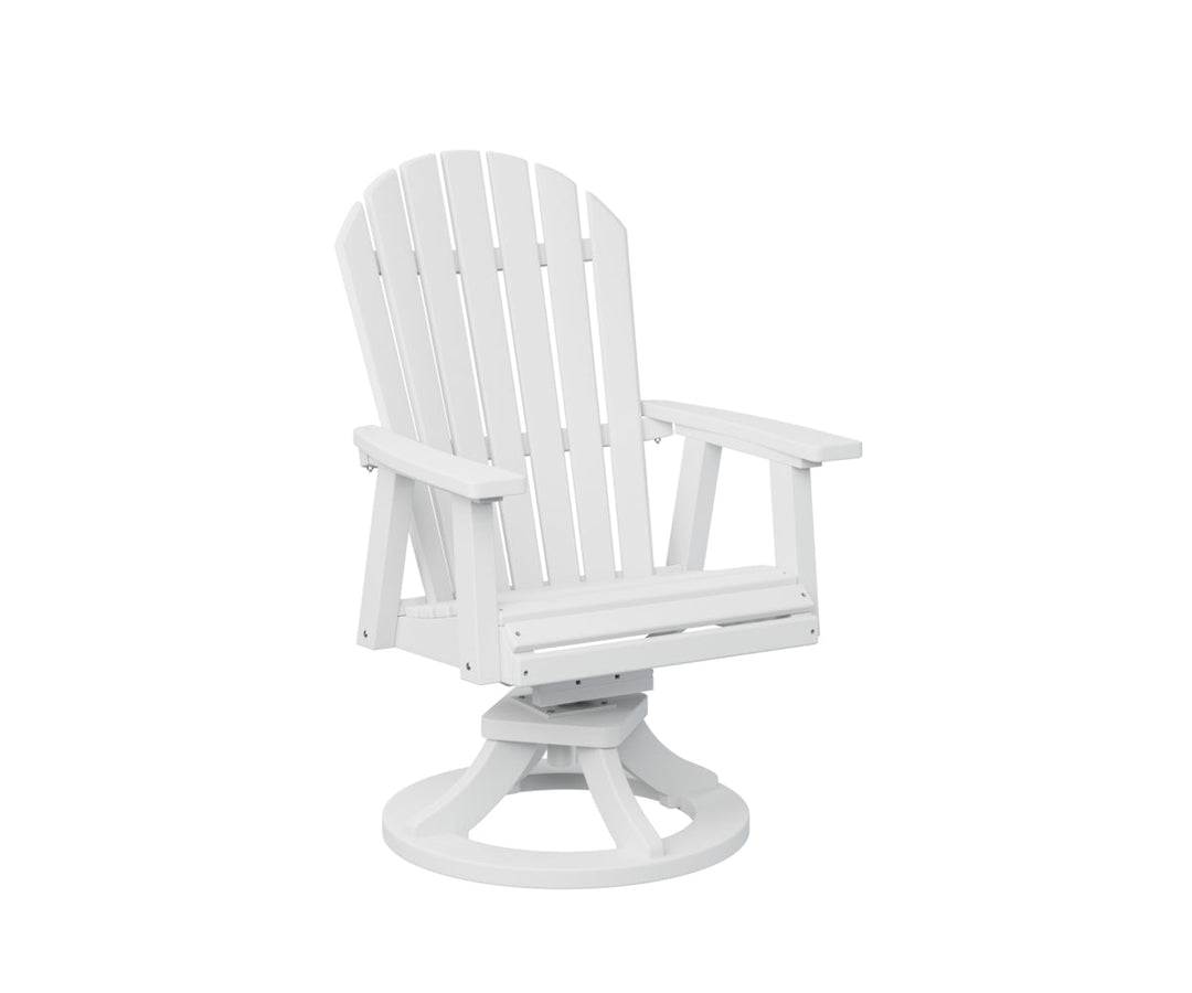 BGESDC2127W-Berlin Gardens-Comfo-Back Swivel Rocker Dining Chair-Pangaea Patio