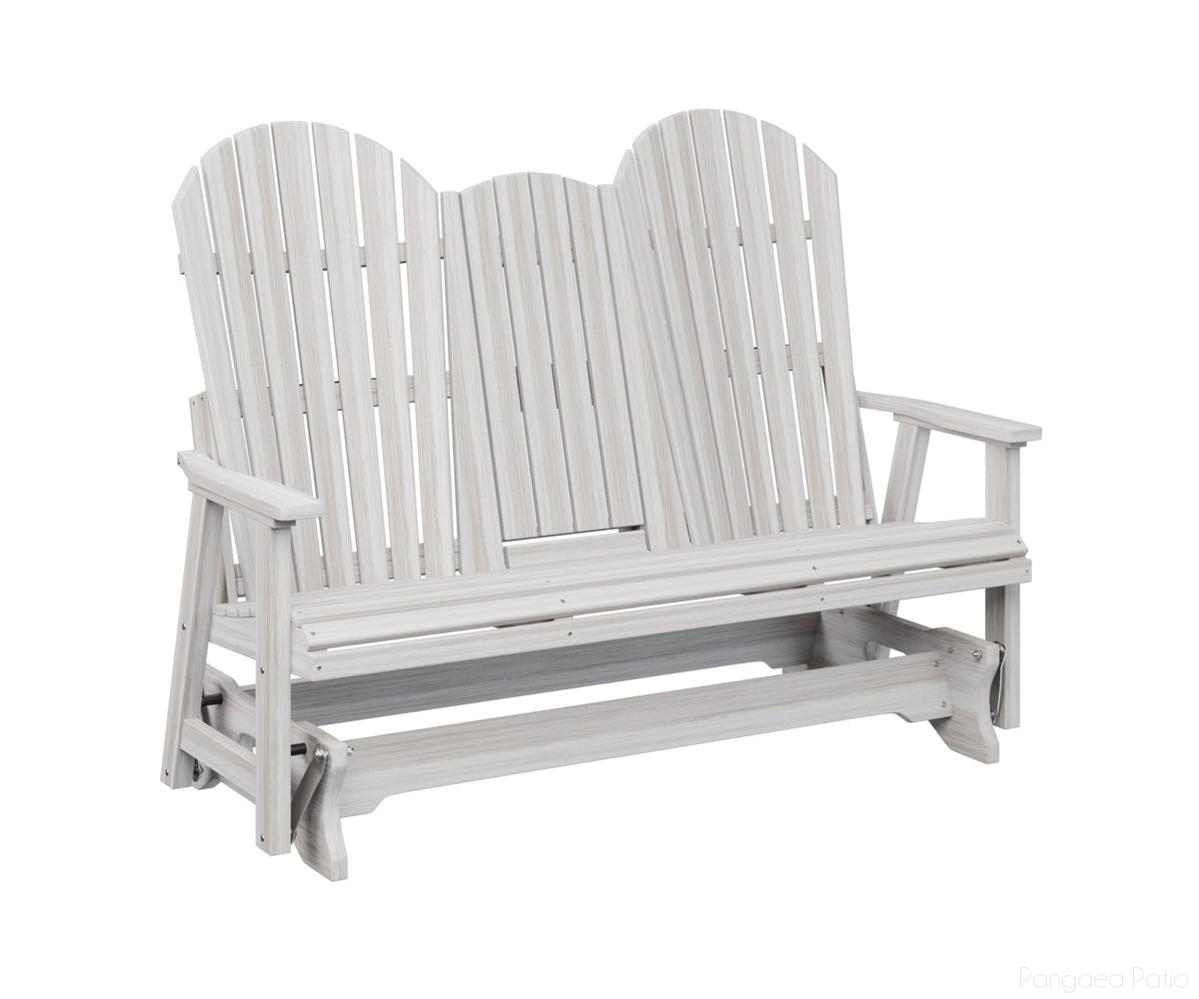 BGPCTG6000SS-Berlin Gardens-Comfo-Back Three Seat Glider w/Console-Seashell BG-Pangaea Patio