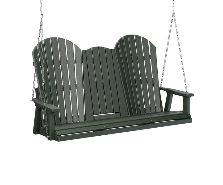 BGPCTS6000GZC-Berlin Gardens-Comfo-Back Three Seat Swing w/Console-Pangaea Patio