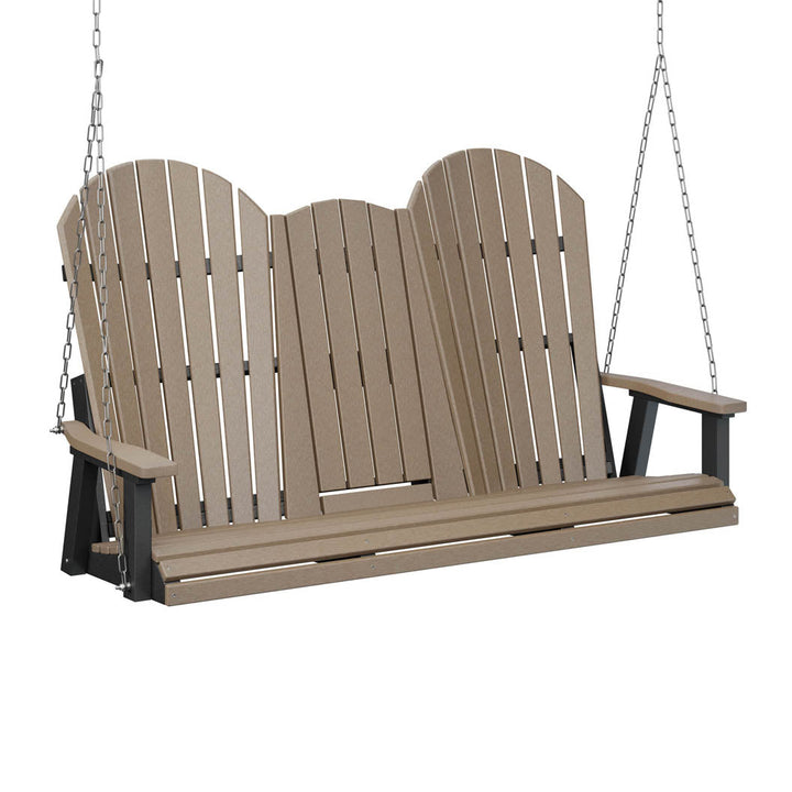 -Berlin Gardens-Comfo-Back Three Seat Swing w/Console-Pangaea Patio