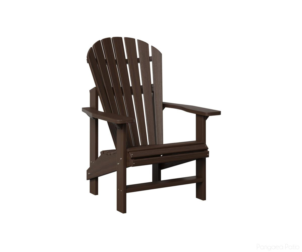 BGPUAC2424BW-Berlin Gardens-Comfo-Back Upright Adirondack Chair-Brazilian Walnut BG-Pangaea Patio