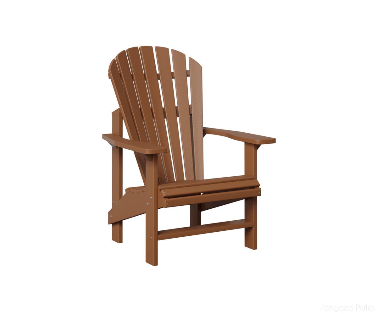 BGPUAC2424C-Berlin Gardens-Comfo-Back Upright Adirondack Chair-Cedar BG-Pangaea Patio