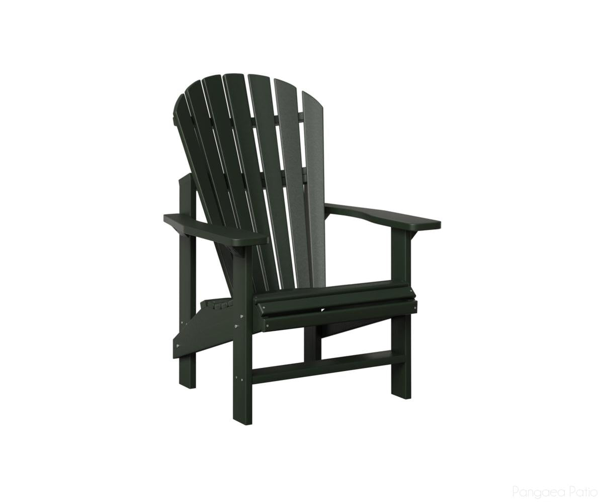BGPUAC2424G-Berlin Gardens-Comfo-Back Upright Adirondack Chair-Green BG-Pangaea Patio