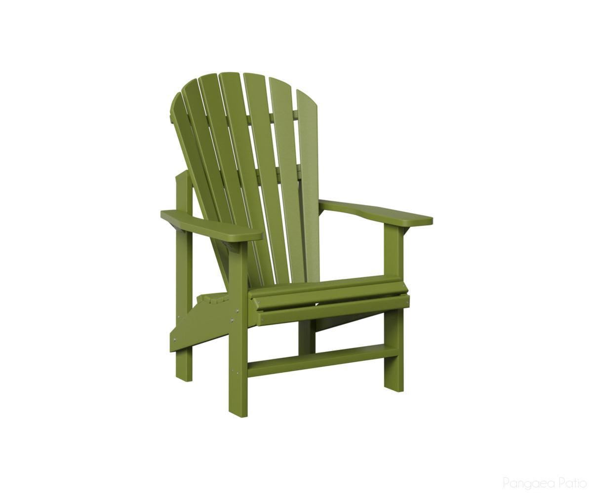 BGPUAC2424KG-Berlin Gardens-Comfo-Back Upright Adirondack Chair-Kiwi Green BG-Pangaea Patio