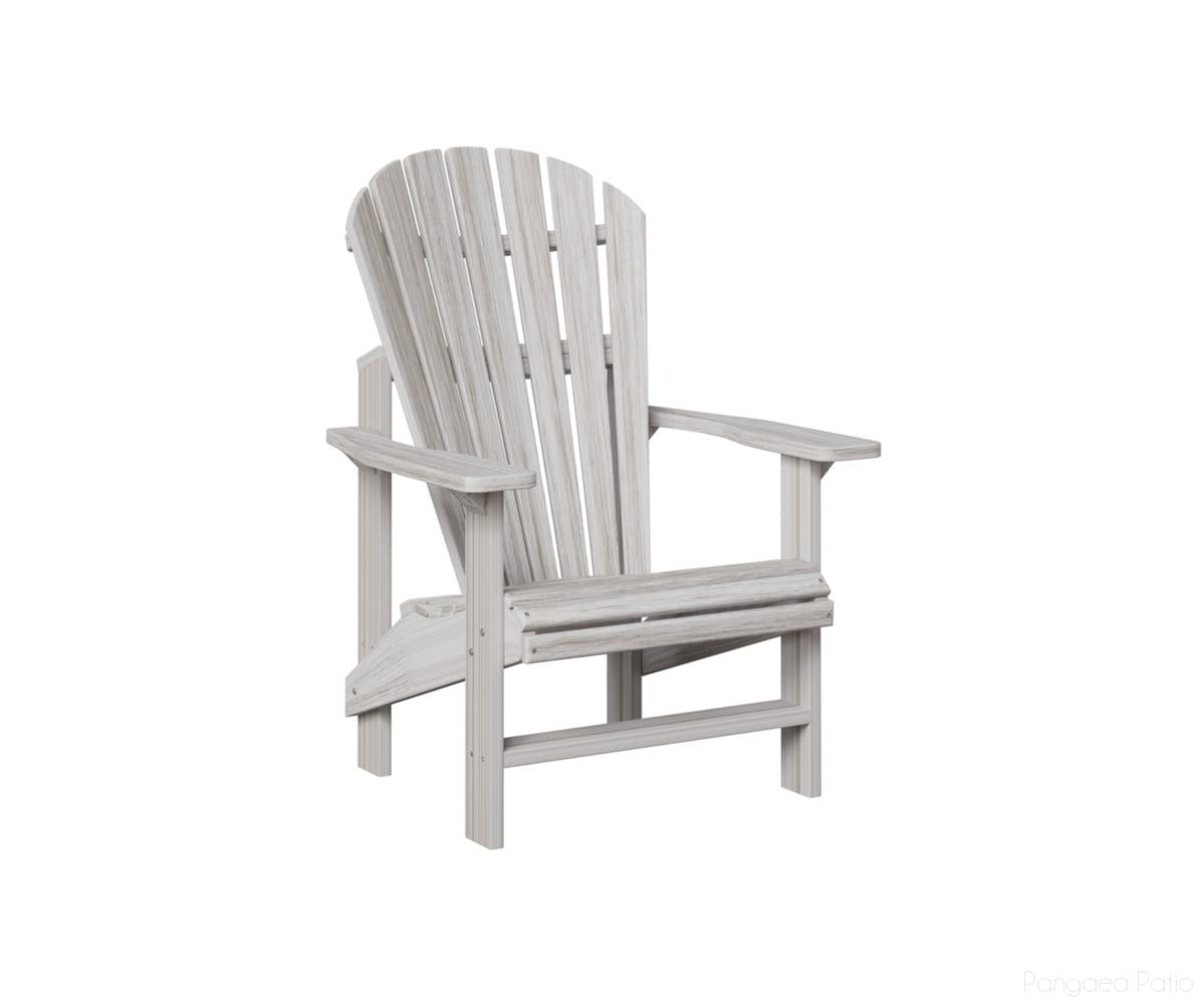 BGPUAC2424SS-Berlin Gardens-Comfo-Back Upright Adirondack Chair-Seashell BG-Pangaea Patio
