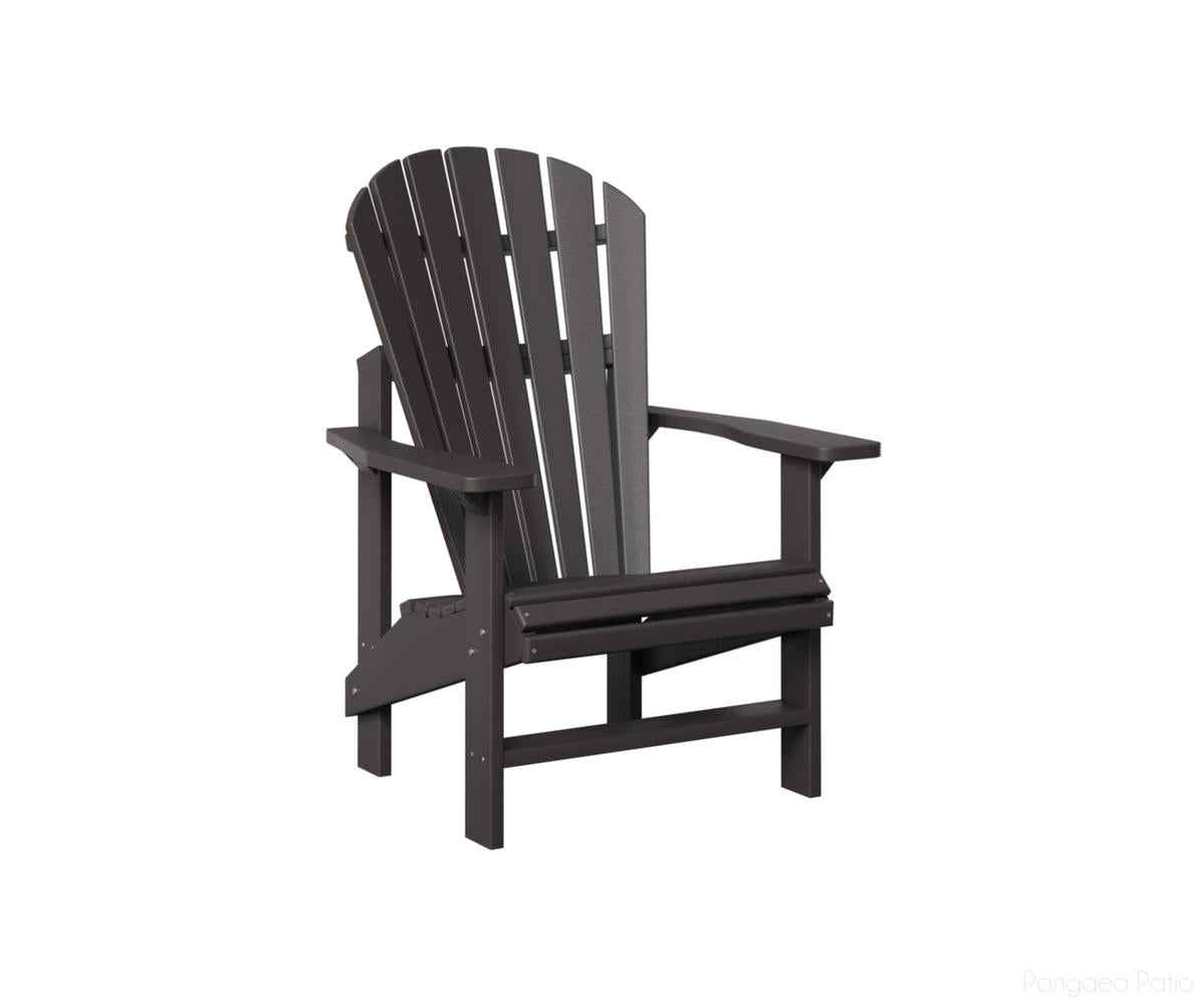 BGPUAC2424SG-Berlin Gardens-Comfo-Back Upright Adirondack Chair-Smoke Gray BG-Pangaea Patio