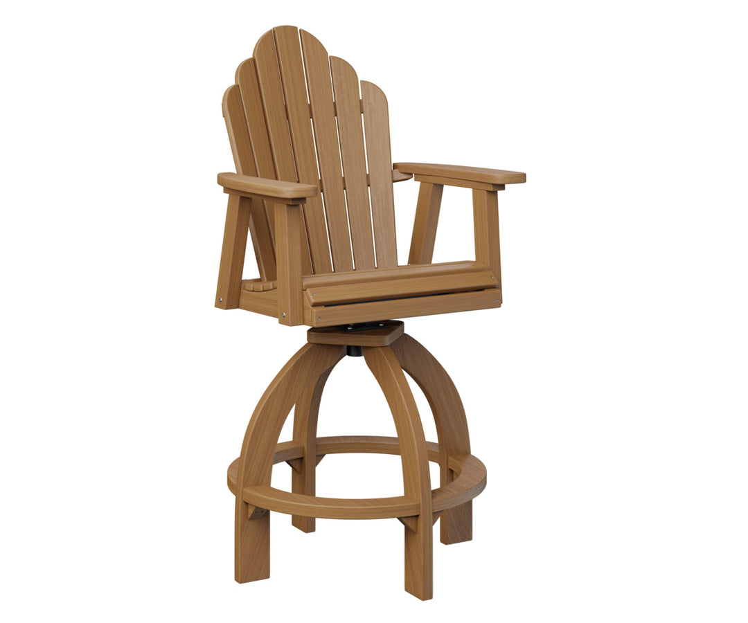 BGZSXTC2139NT-Berlin Gardens-Cozi-Back Swivel 30" XT Chair-Pangaea Patio