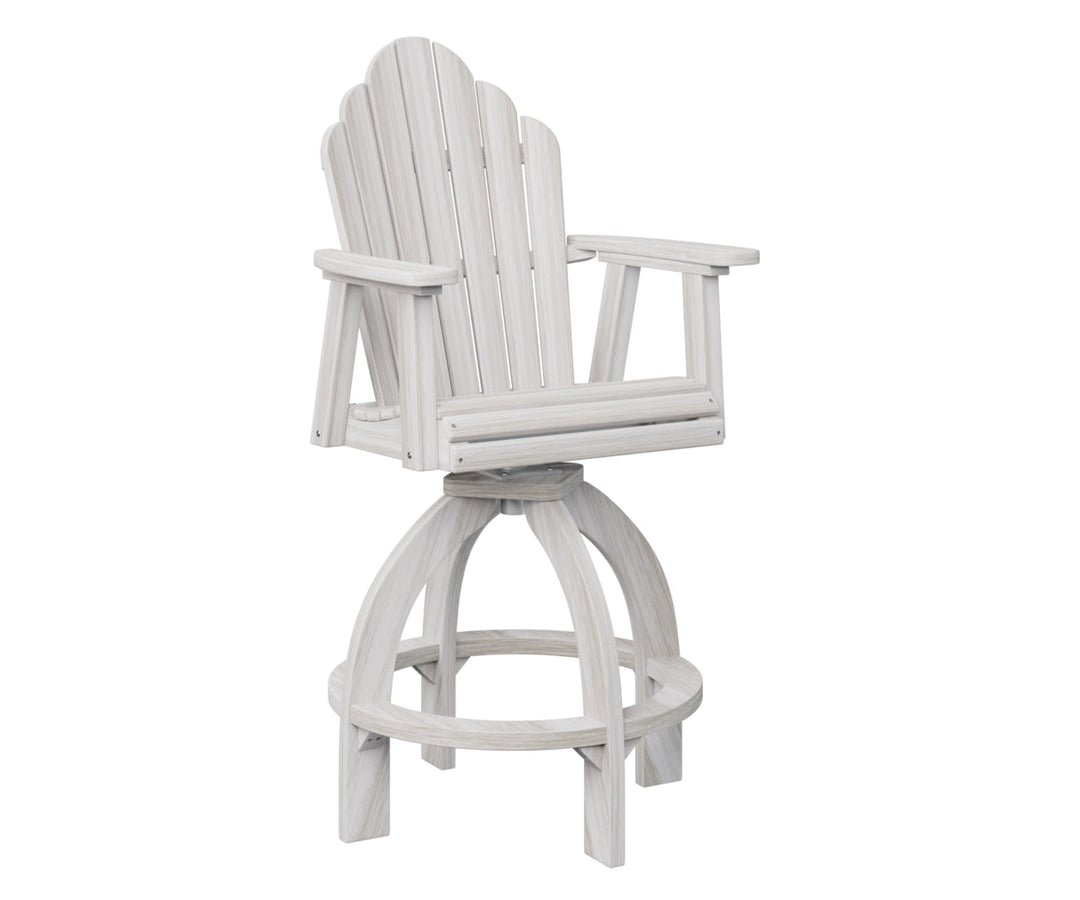 BGZSXTC2139SS-Berlin Gardens-Cozi-Back Swivel 30" XT Chair-Pangaea Patio