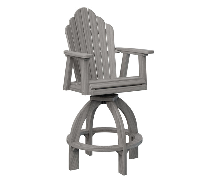 BGZSXTC2139DG-Berlin Gardens-Cozi-Back Swivel 30" XT Chair-Pangaea Patio