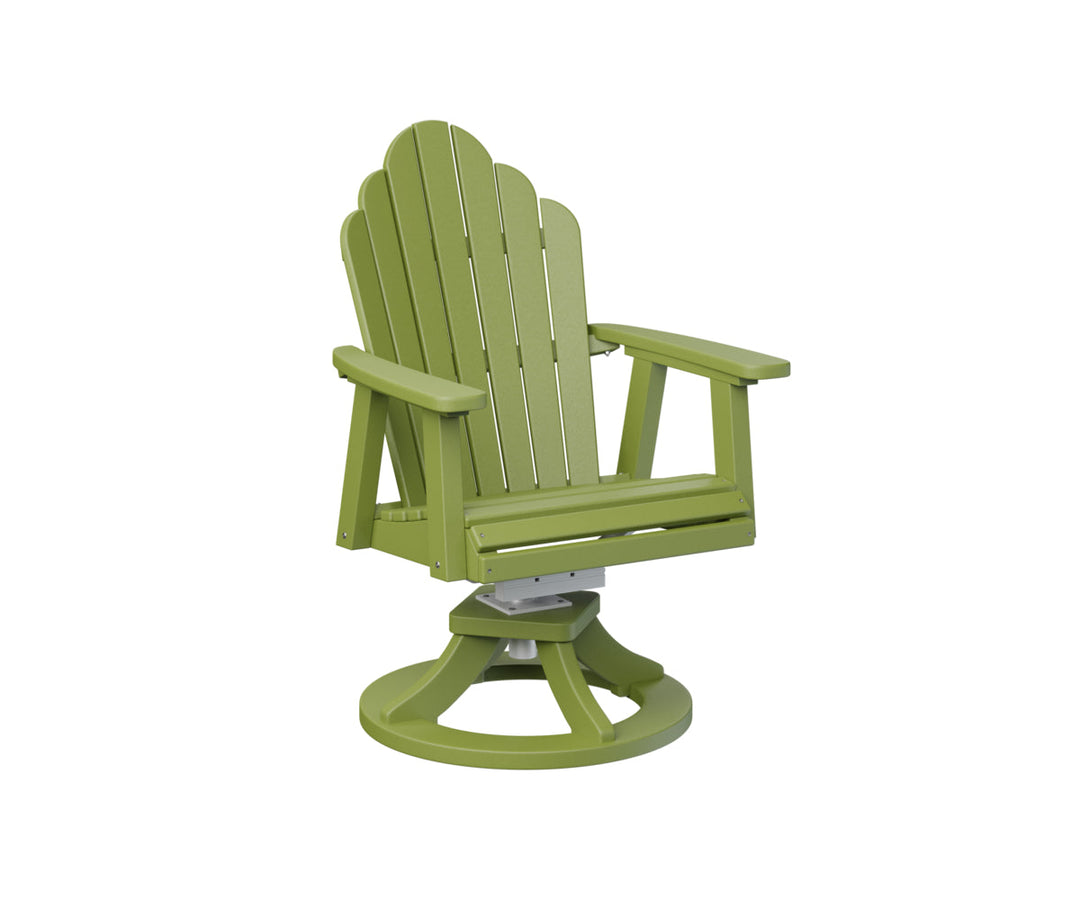 BGZSDC2127KG-Berlin Gardens-Cozi-Back Swivel Rocker Dining Chair-Pangaea Patio