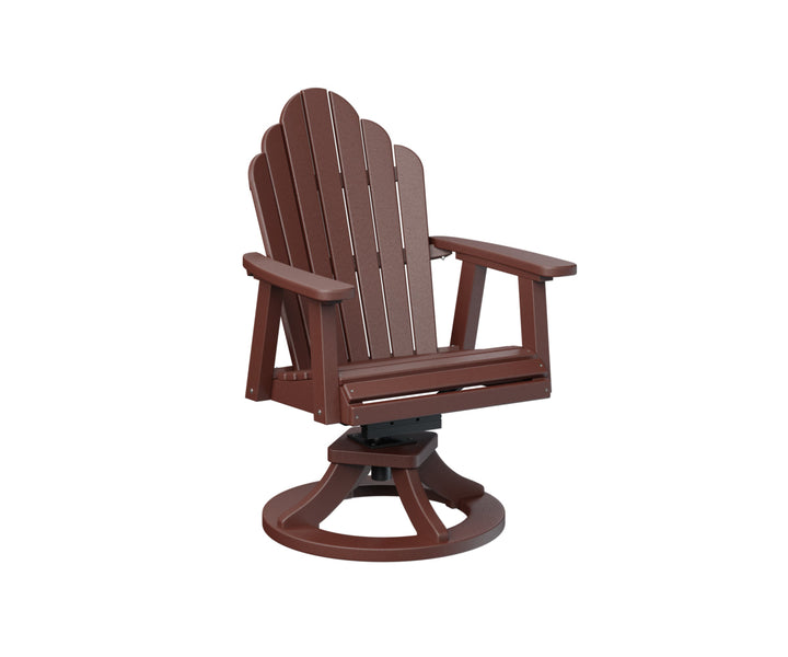 BGZSDC2127BR-Berlin Gardens-Cozi-Back Swivel Rocker Dining Chair-Pangaea Patio