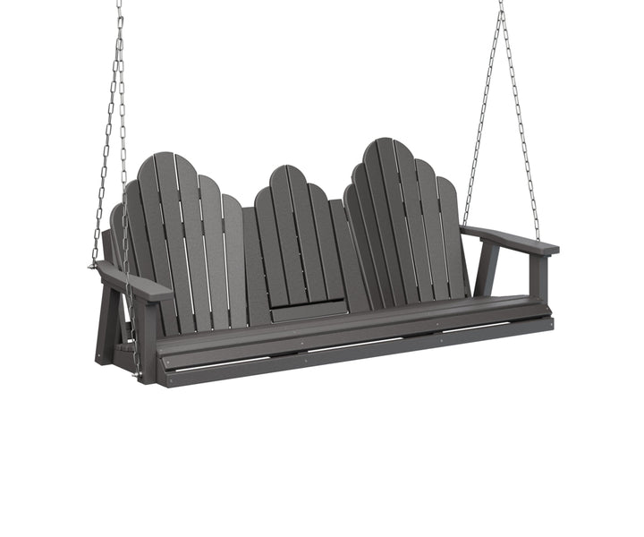 BGPZTS6000SGZC-Berlin Gardens-Cozi-Back Three Seat Swing w/Console-Pangaea Patio