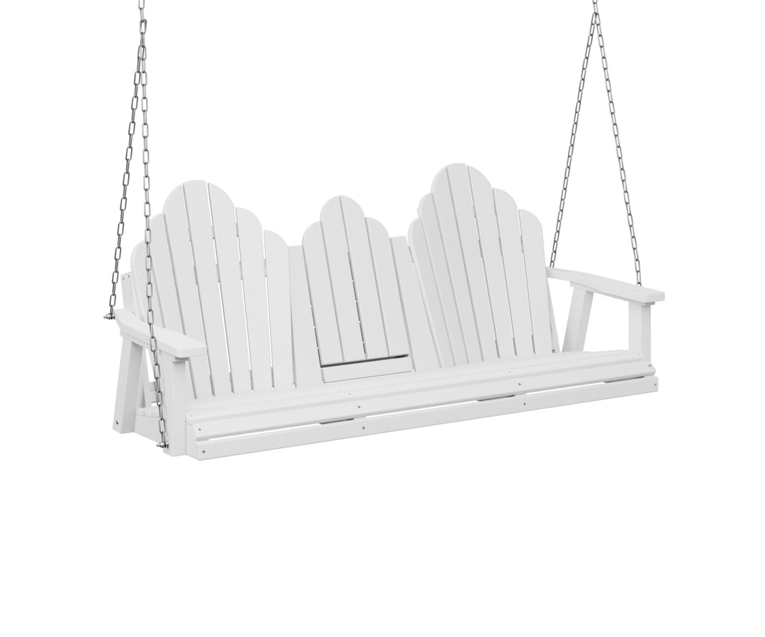 BGPZTS6000WZC-Berlin Gardens-Cozi-Back Three Seat Swing w/Console-Pangaea Patio