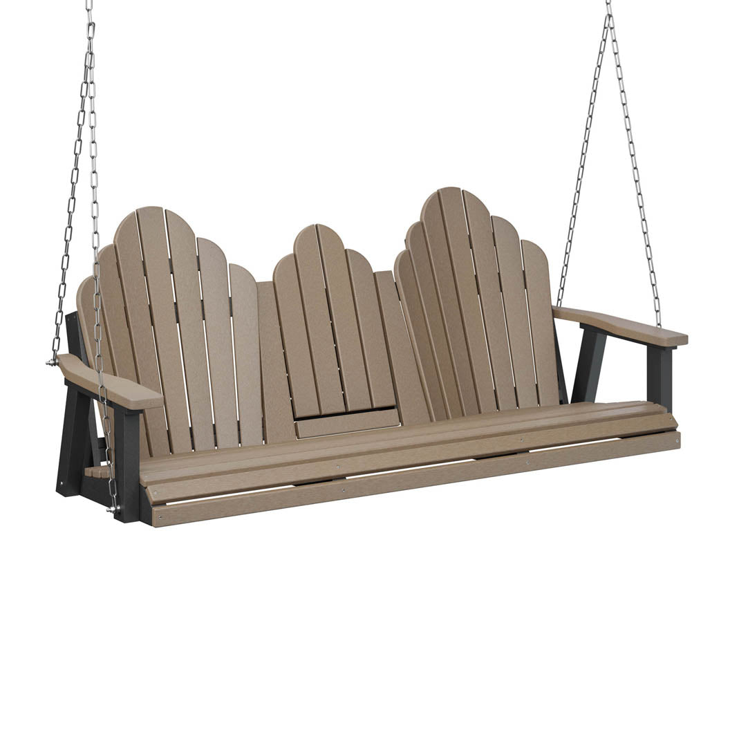 -Berlin Gardens-Cozi-Back Three Seat Swing w/Console-Pangaea Patio