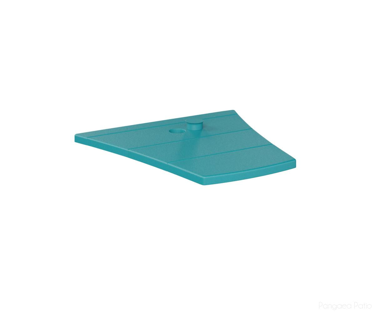 BGDTAT1819AB-Berlin Gardens-Dining/Bar Chair Tete-a-Tete-Aruba Blue BG-Pangaea Patio