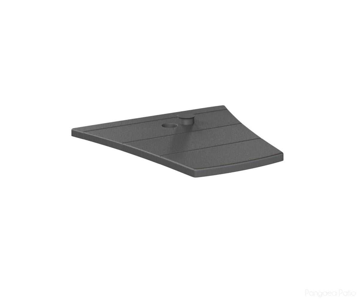 BGDTAT1819SG-Berlin Gardens-Dining/Bar Chair Tete-a-Tete-Smoke Gray BG-Pangaea Patio