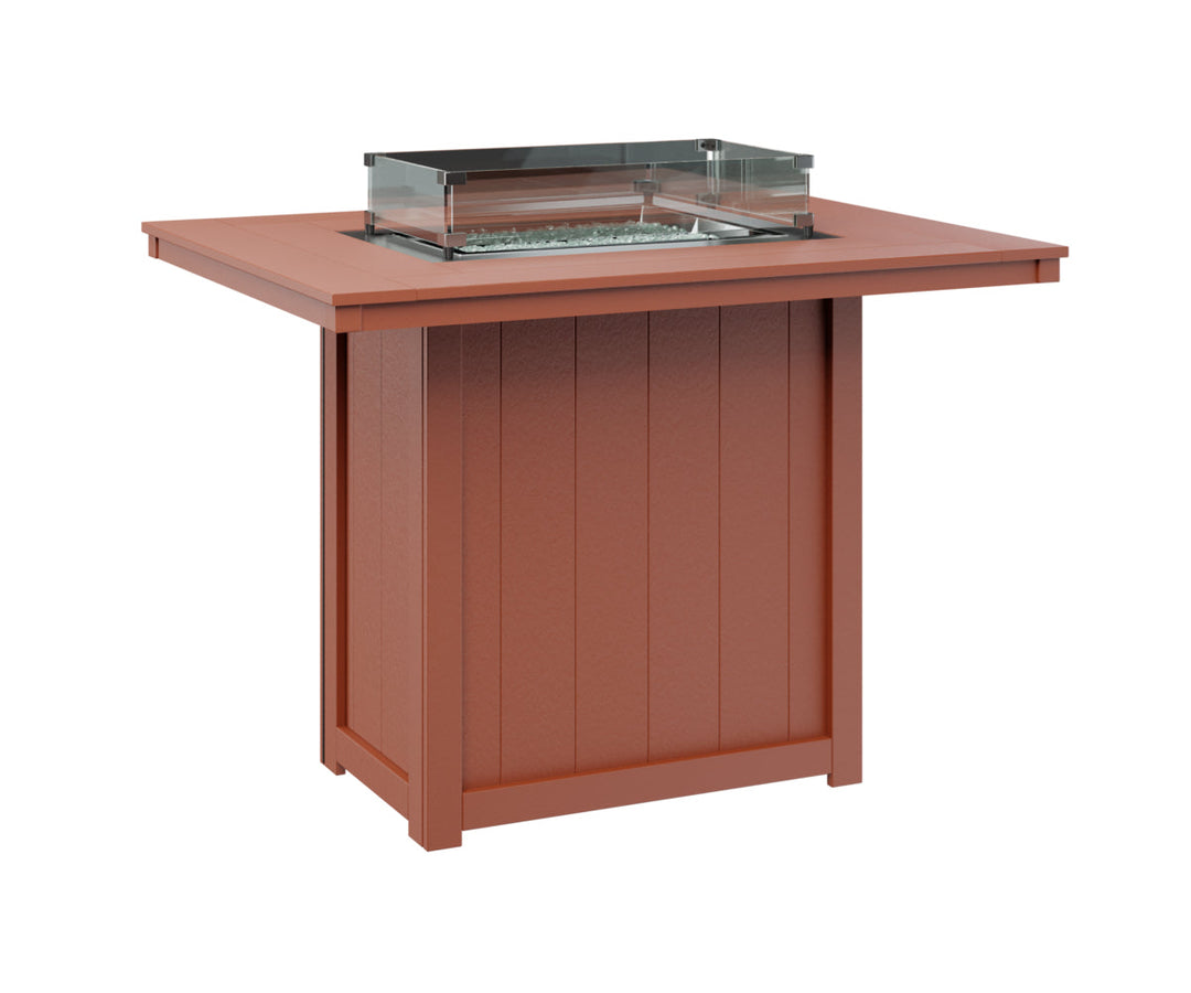 BGDRFT4254BMO-Berlin Gardens-Donoma 42" x 54" Rectangular Fire Table Bar-Pangaea Patio