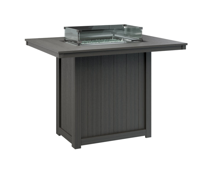 BGDRFT4254BCG-Berlin Gardens-Donoma 42" x 54" Rectangular Fire Table Bar-Pangaea Patio