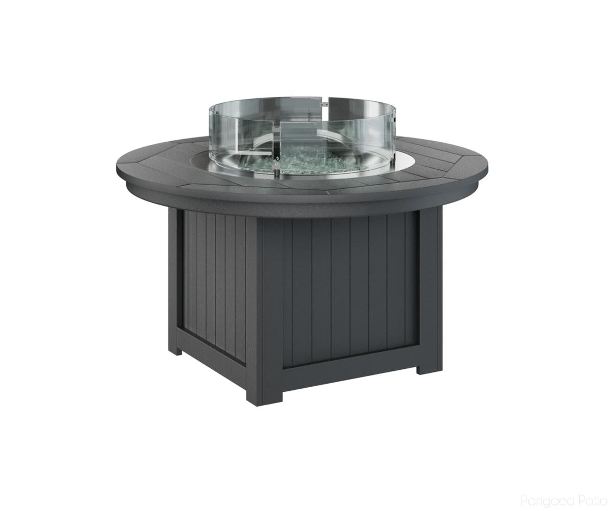 BGDFPP2544B-Berlin Gardens-Donoma 44" Round Fire Pit-Black BG-Pangaea Patio