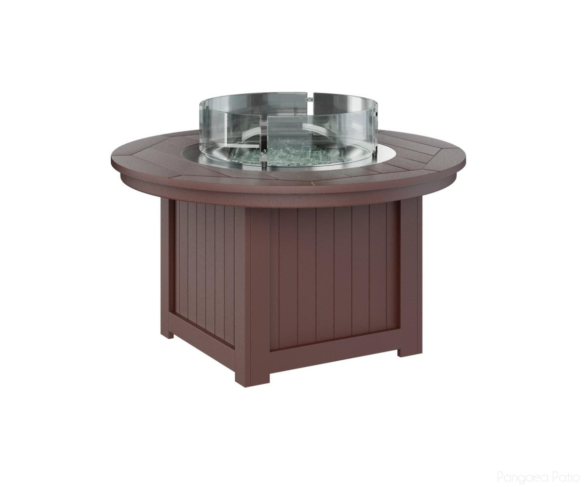 BGDFPP2544BR-Berlin Gardens-Donoma 44" Round Fire Pit-Burgundy BG-Pangaea Patio