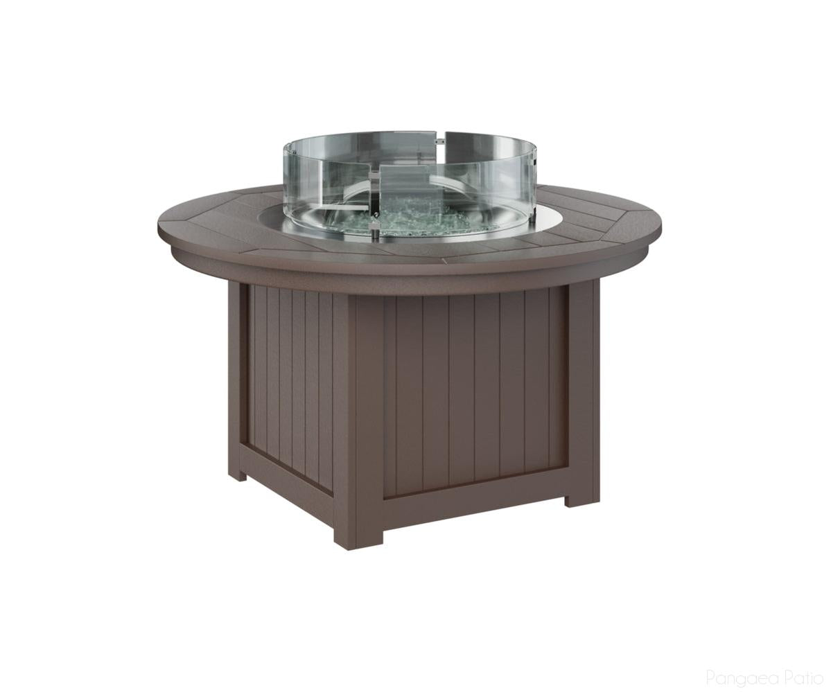 BGDFPP2544CB-Berlin Gardens-Donoma 44" Round Fire Pit-Chocolate Brown BG-Pangaea Patio