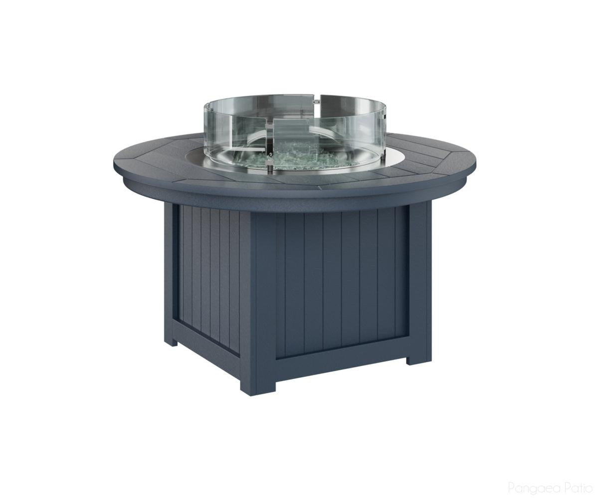 BGDFPP2544NB-Berlin Gardens-Donoma 44" Round Fire Pit-Navy Blue BG-Pangaea Patio