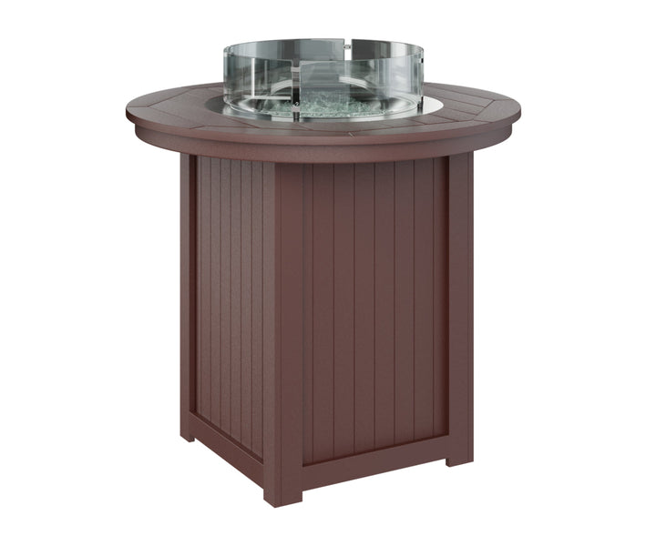 BGDRFT3944BBR-Berlin Gardens-Donoma 44" Round Fire Table Bar-Pangaea Patio