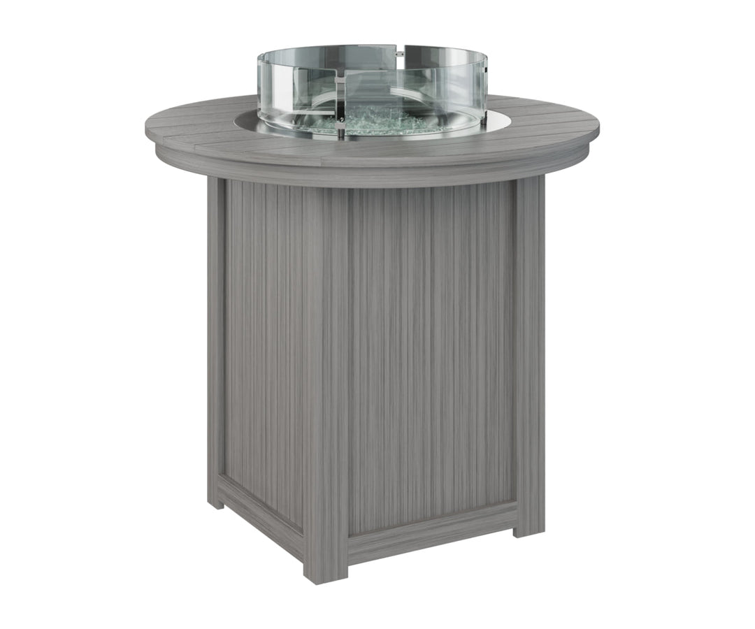 BGDRFT3944BDG-Berlin Gardens-Donoma 44" Round Fire Table Bar-Pangaea Patio