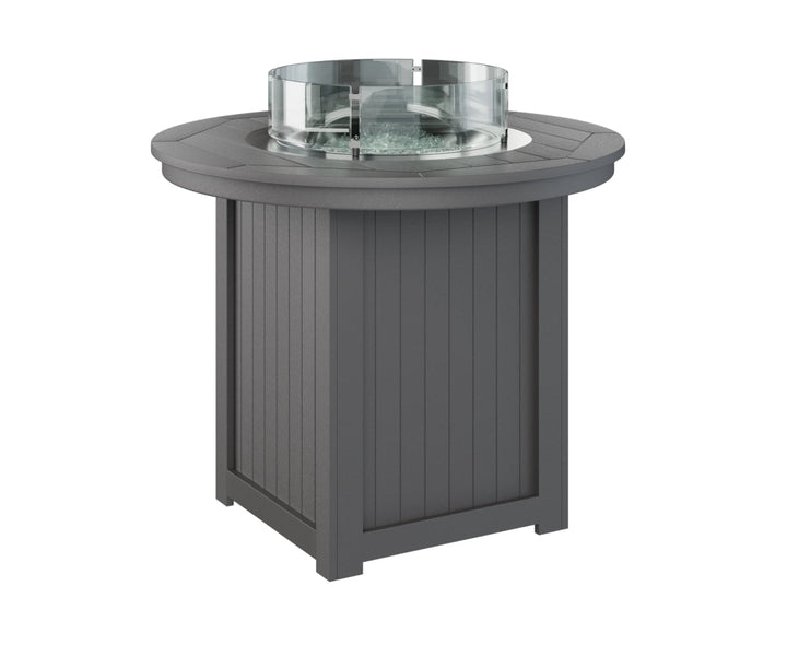 BGDRFT3644CSG-Berlin Gardens-Donoma 44" Round Fire Table Counter-Pangaea Patio