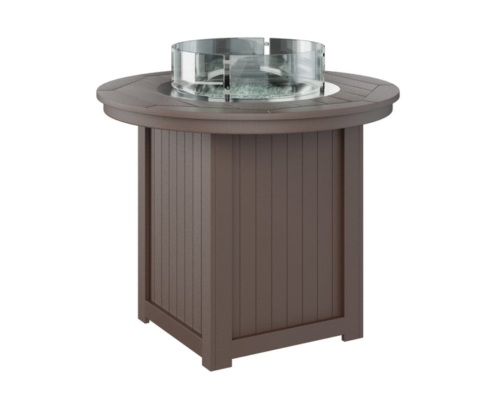 BGDRFT3644CCB-Berlin Gardens-Donoma 44" Round Fire Table Counter-Pangaea Patio