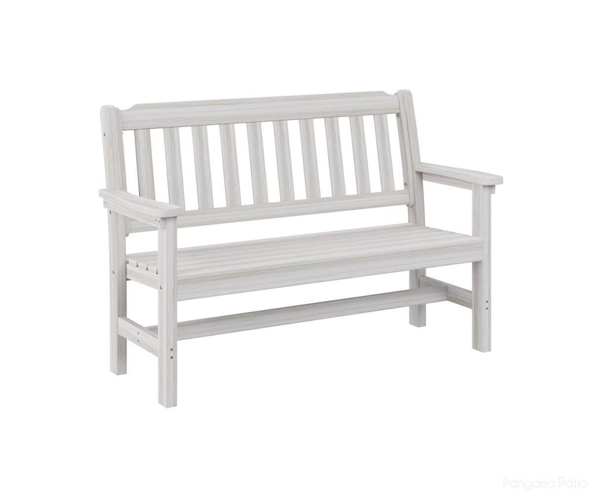 BGPGBO4800SS-Berlin Gardens-Garden Bench-Seashell BG-Pangaea Patio