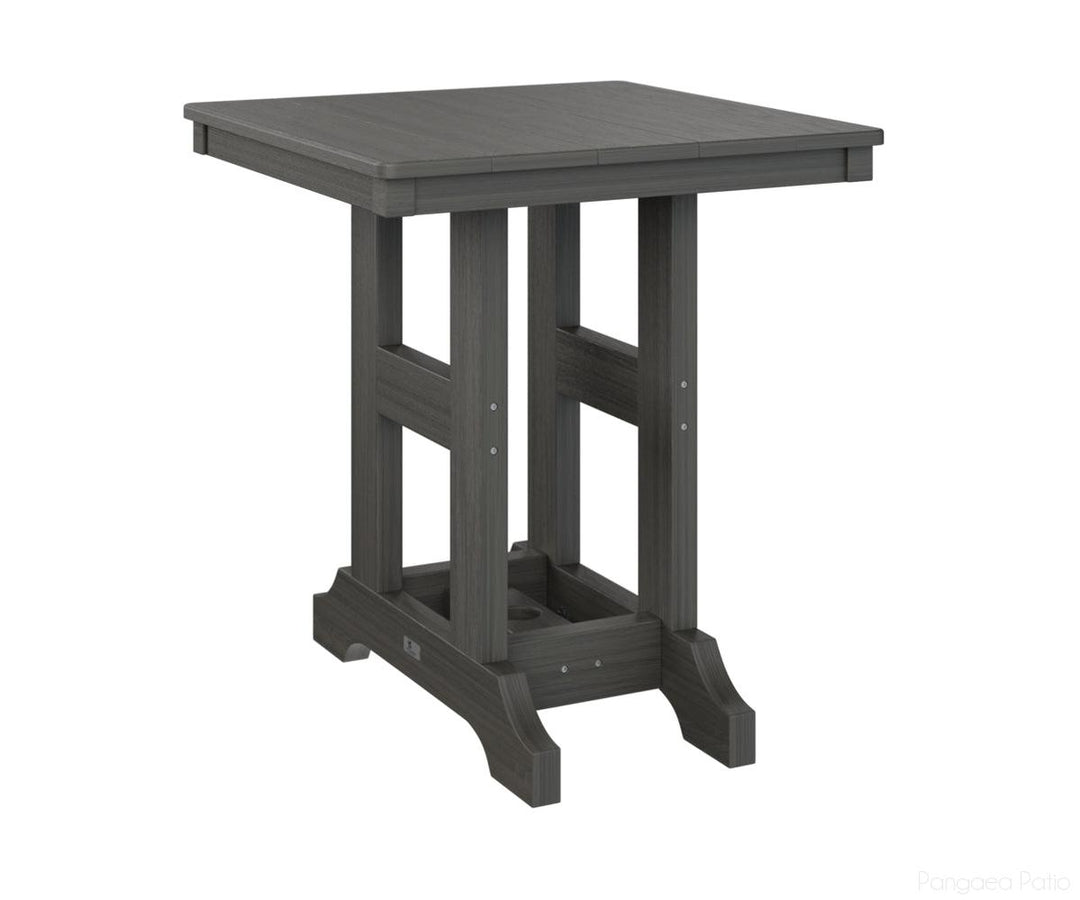 BGGCT0028CCG-Berlin Gardens-Garden Classic 28" Square Table - Counter Height-Coastal Gray BG-Pangaea Patio