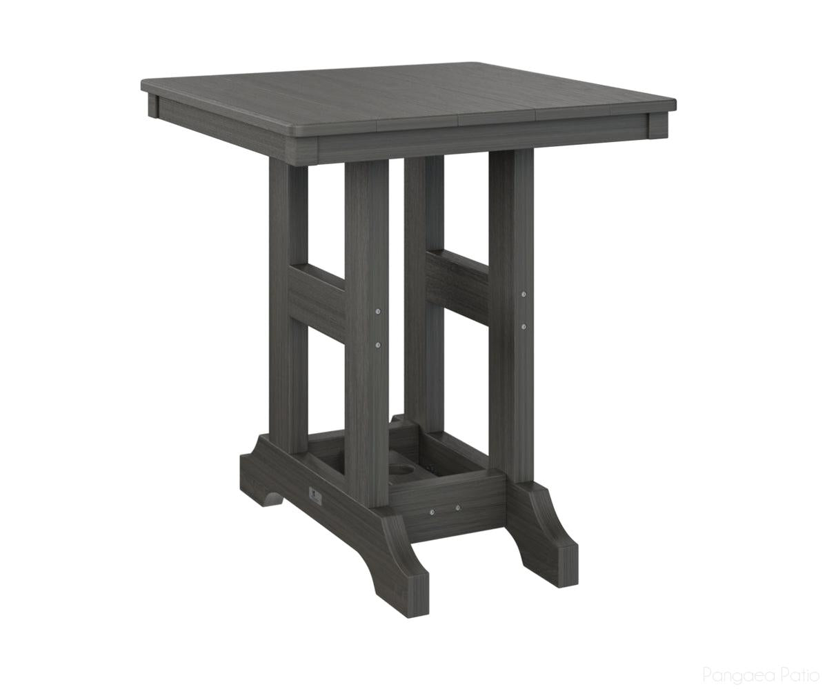 BGGCT0028CCG-Berlin Gardens-Garden Classic 28" Square Table - Counter Height-Coastal Gray BG-Pangaea Patio