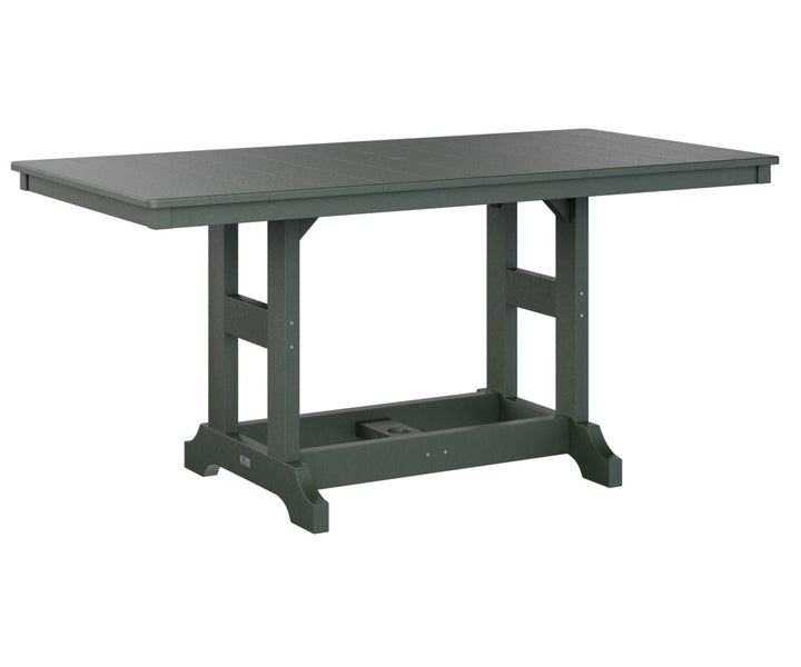 BGGCRT3366DG-Berlin Gardens-Garden Classic 33" x 66" Rectangular Dining Table-Pangaea Patio