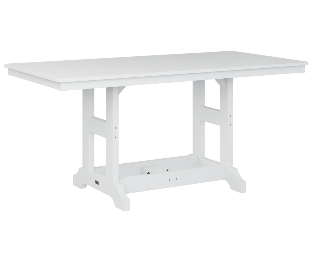 BGGCRT3366DW-Berlin Gardens-Garden Classic 33" x 66" Rectangular Dining Table-Pangaea Patio