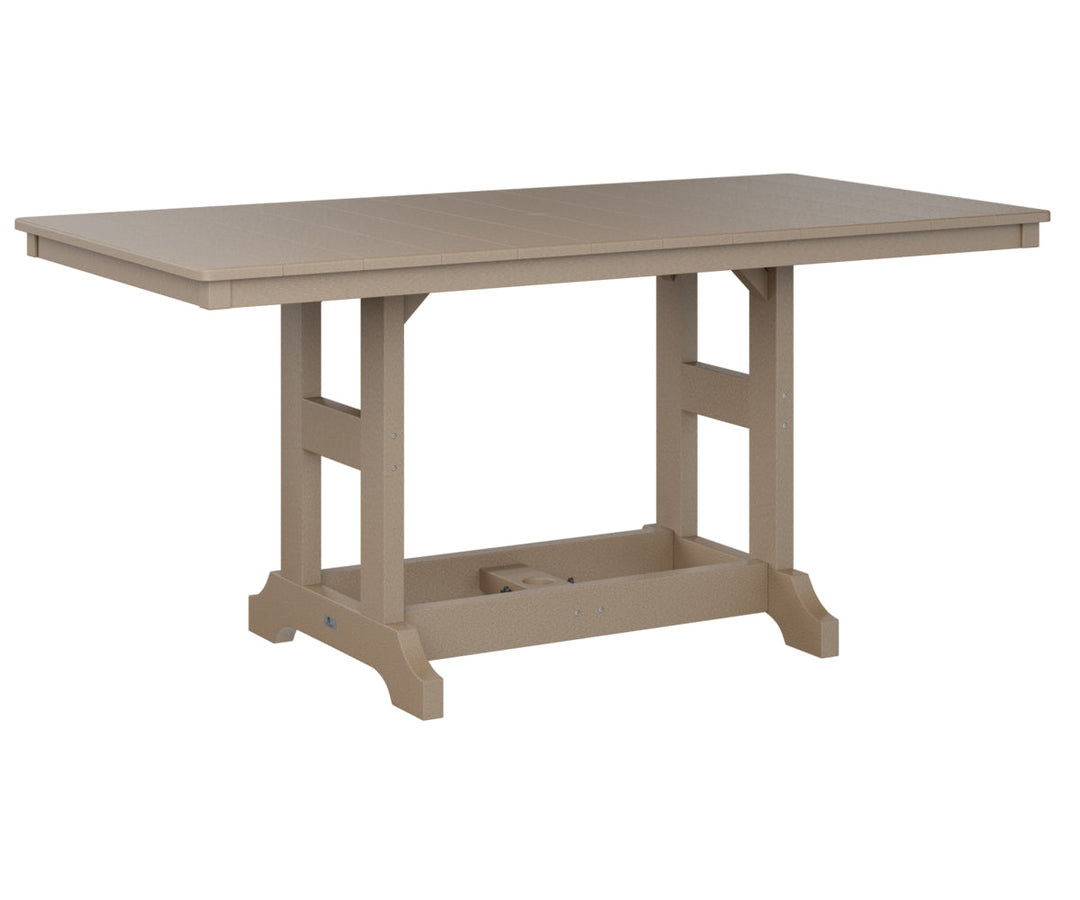 BGGCRT3366DWW-Berlin Gardens-Garden Classic 33" x 66" Rectangular Dining Table-Pangaea Patio