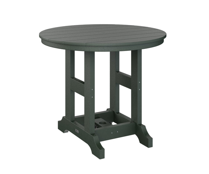 BGGCRT0038DG-Berlin Gardens-Garden Classic 38" Round Dining Table-Pangaea Patio