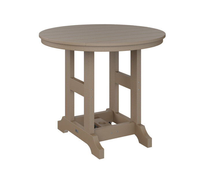 BGGCRT0038DWW-Berlin Gardens-Garden Classic 38" Round Dining Table-Pangaea Patio