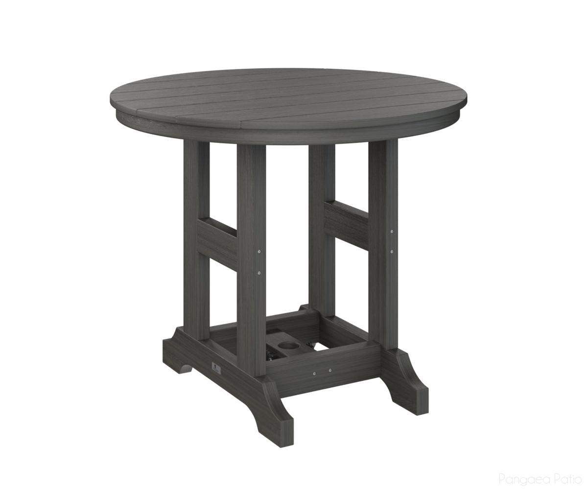 BGGCRT0038BCG-Berlin Gardens-Garden Classic 38" Round Table - Bar Height-Coastal Gray BG-Pangaea Patio