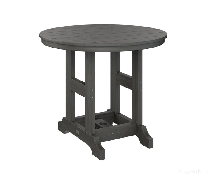 BGGCRT0038CCG-Berlin Gardens-Garden Classic 38" Round Table - Counter Height-Coastal Gray BG-Pangaea Patio