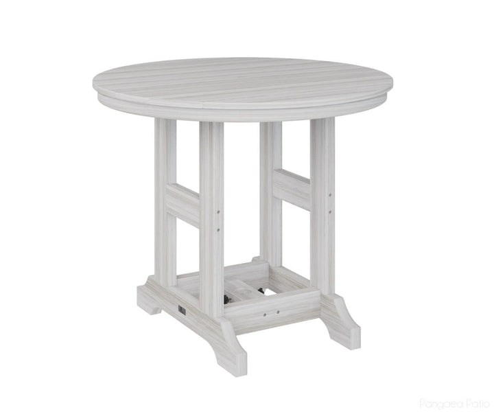 BGGCRT0038CSE-Berlin Gardens-Garden Classic 38" Round Table - Counter Height-Seashell BG-Pangaea Patio