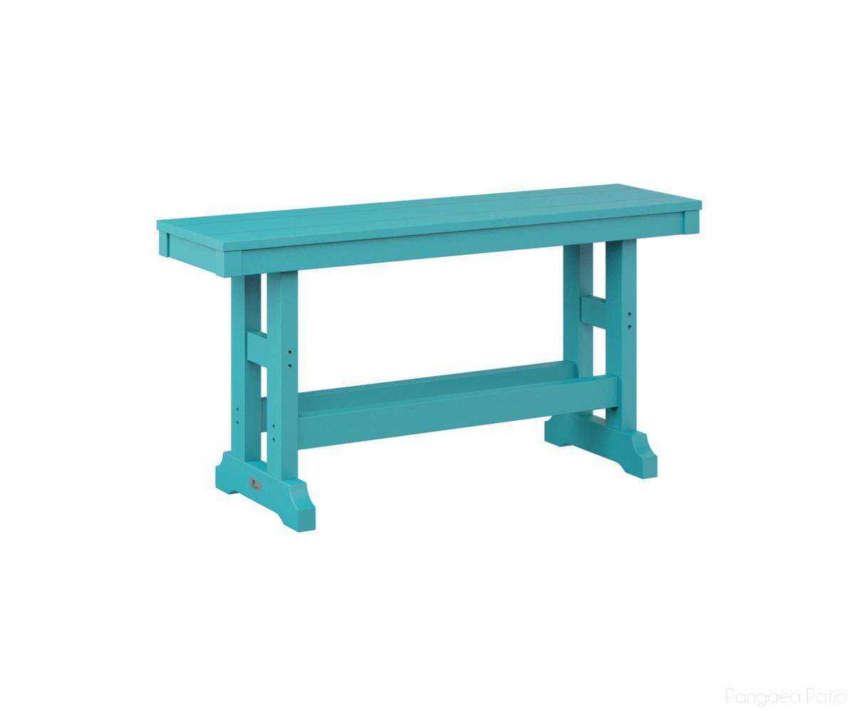 BGGCDB4418AB-Berlin Gardens-Garden Classic 44" Bench-Dining-Aruba Blue BG-Pangaea Patio