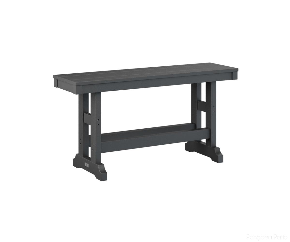 BGGCDB4418B-Berlin Gardens-Garden Classic 44" Bench-Dining-Black BG-Pangaea Patio