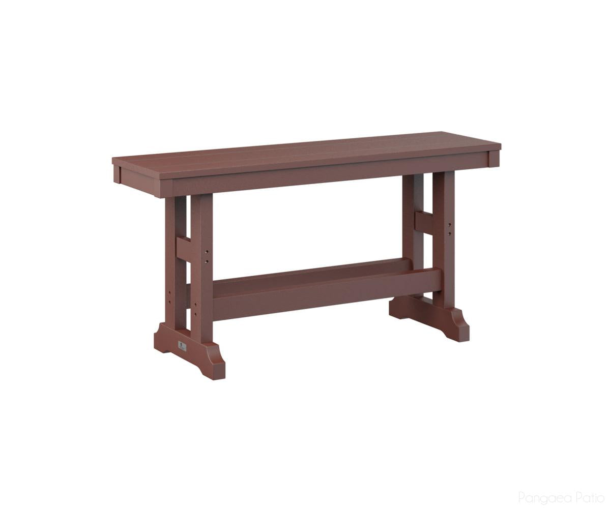 BGGCDB4418BR-Berlin Gardens-Garden Classic 44" Bench-Dining-Burgundy BG-Pangaea Patio